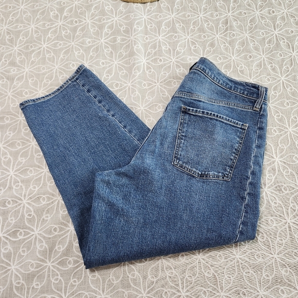 High Rise Barrel Leg Jeans Size 14 Horseshoe, Balloon or  Wishbone Jeans - Picture 2 of 14